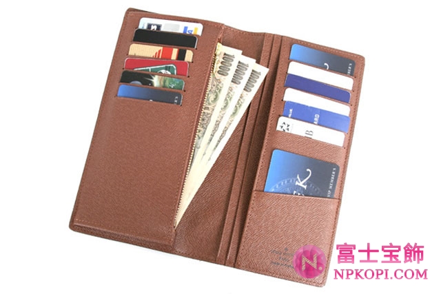 (LOUIS VUITTON)ルイヴィトン スーパーコピー財布 モノグラム ポルトフォイユブラザ 長財布 M66540